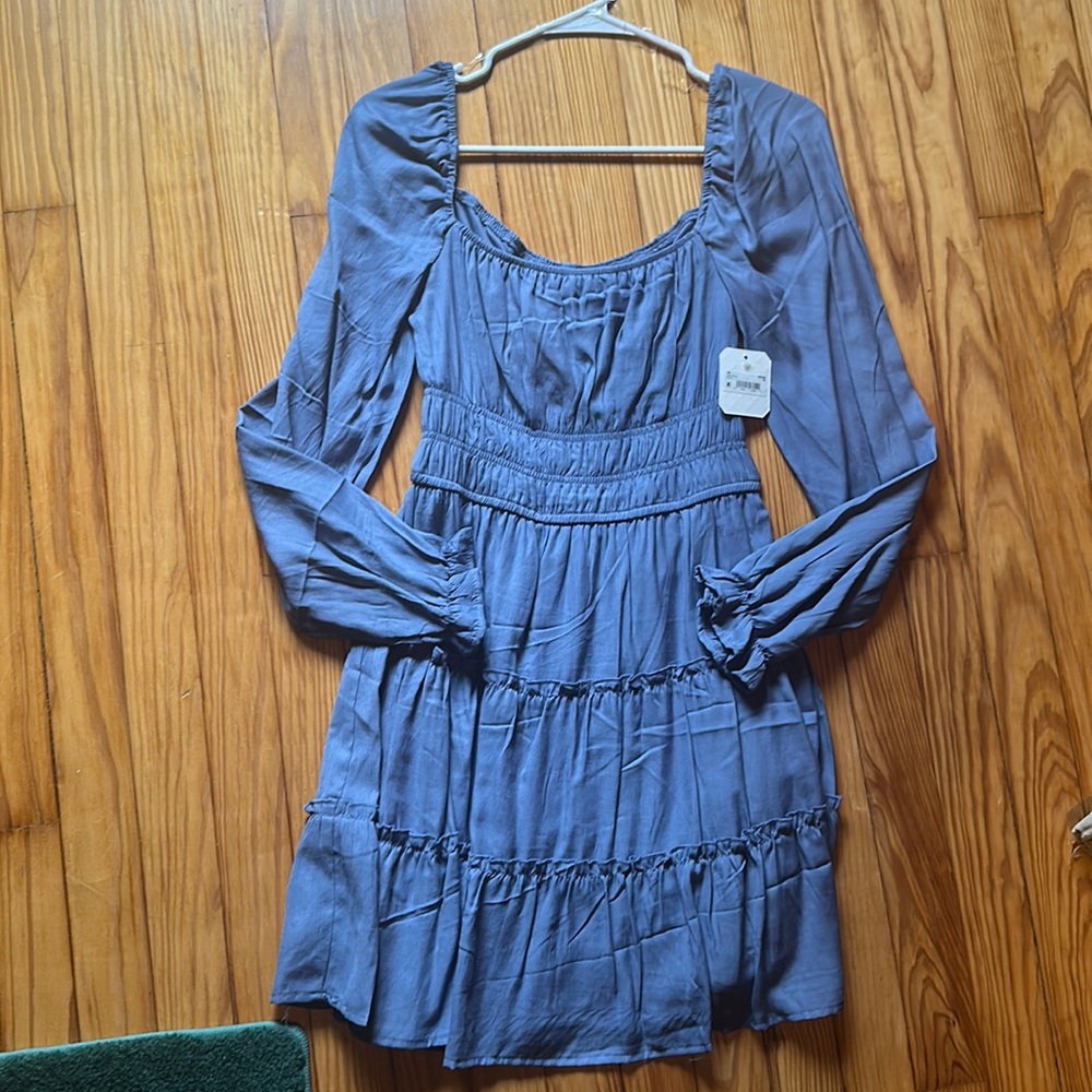 Medium blue sundress